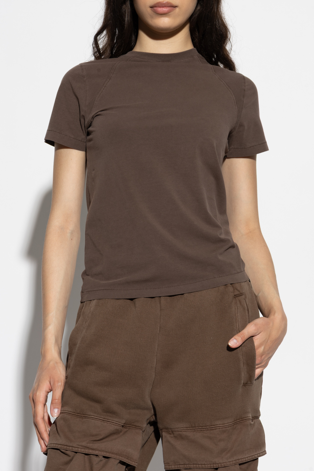Brown Cotton T-shirt ENTIRE STUDIOS - Vitkac GB